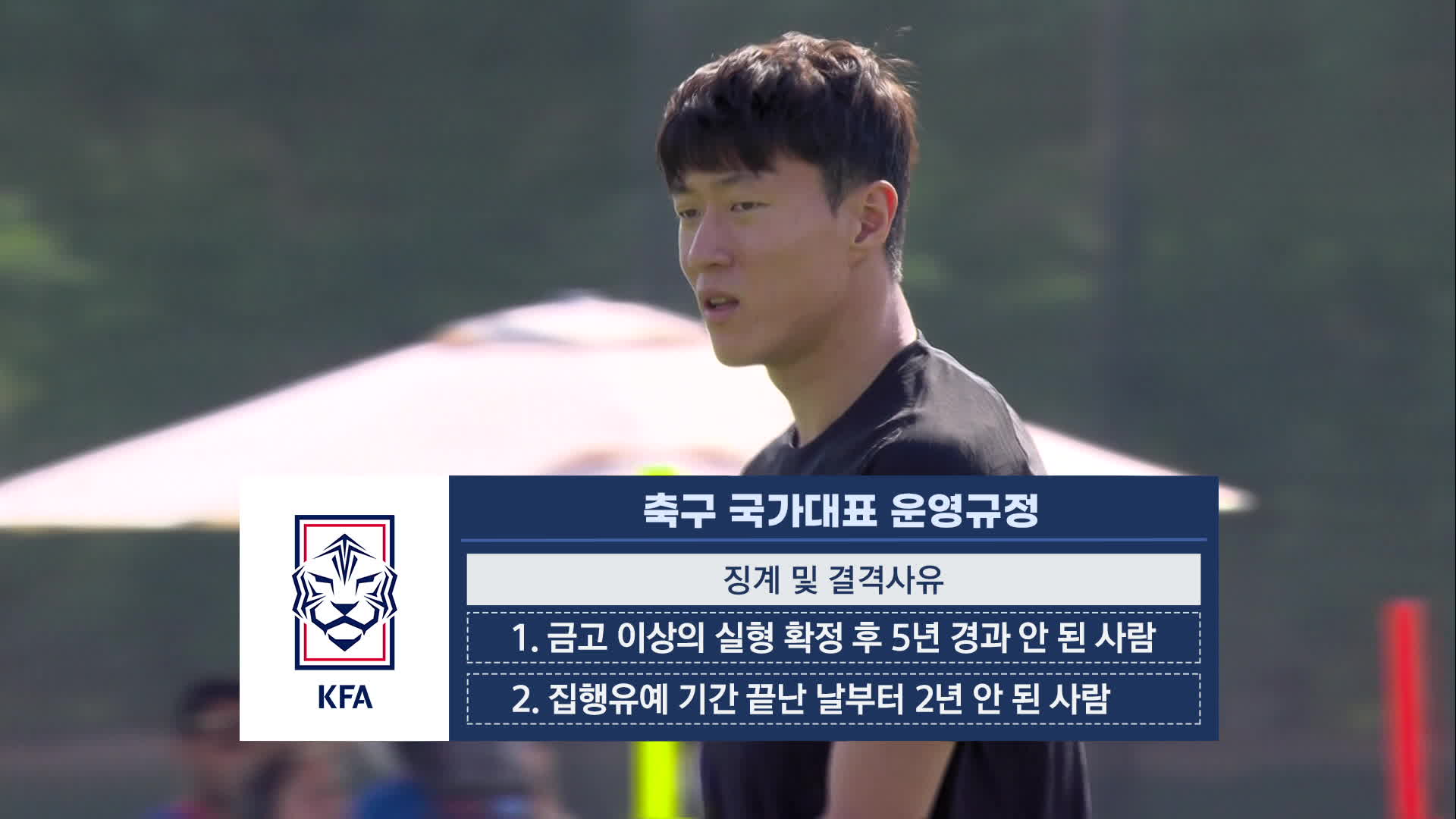 축구국가대표 운영규정. 그래픽 : 김성일