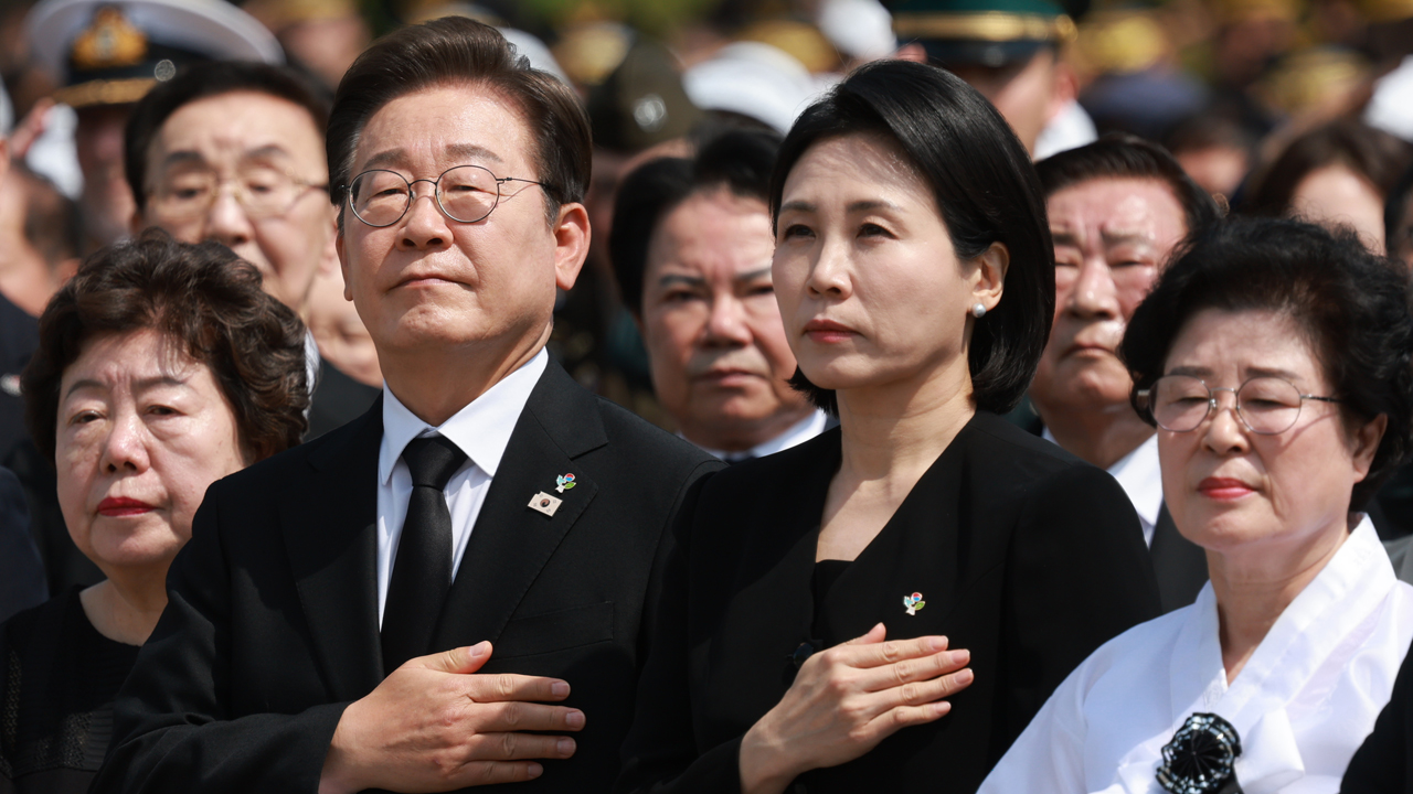 이재명 대통령, 현충일 추념식 참석…취임 후 첫 국가기념일 행사
