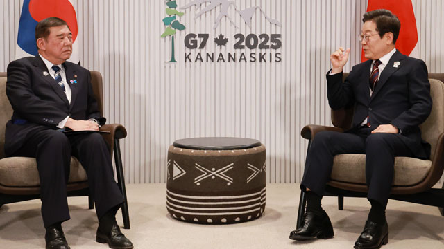 이 대통령, 이시바 총리와 한일 정상회담…<br>“차이 넘어 도움되는 관계로”