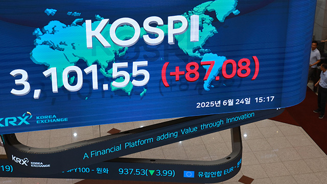 6월 코스피 400넘게 올라…<br>‘코로나 불장’ 제치고 1위