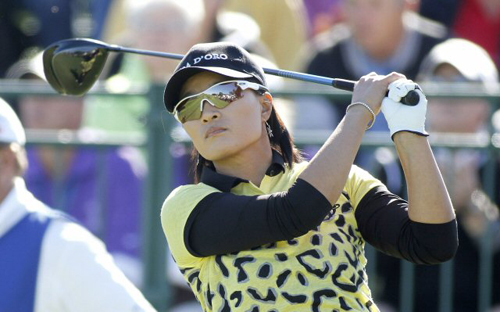 4일(현지시간) 미국 플로리다 올랜도 그랜드 사이프레스 골프장에서 열린 미국여자프로골프(LPGA) 투어 챔피언십 3라운드, 세리가 샷을 하고 있다.
