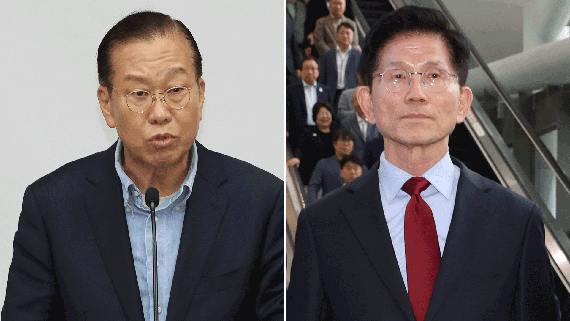 단일화 정면 충돌 양상…“7일 전 당원 찬반 조사”