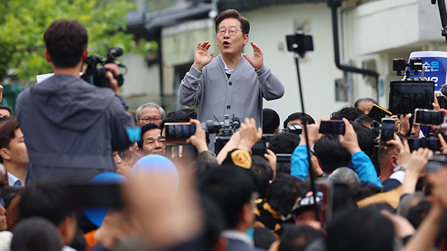 전남 찾은 이재명 “반역사·반민주공화국 세력 반드시 제압”