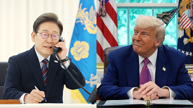 [속보] 한미정상 첫 통화 “관세협의 조속 노력…이른시일 내 만나기로”