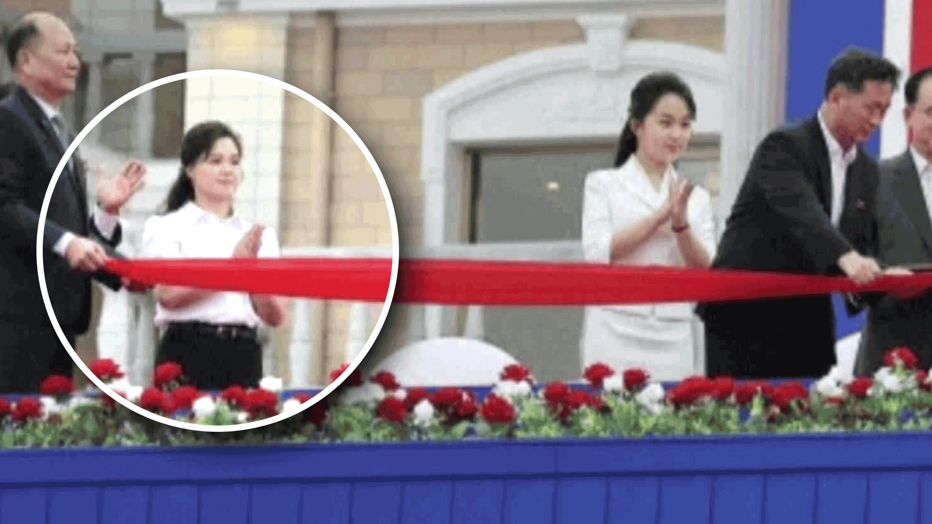 북한 리설주, 1년 반만에 공개행보…원산갈마관광지구 준공식