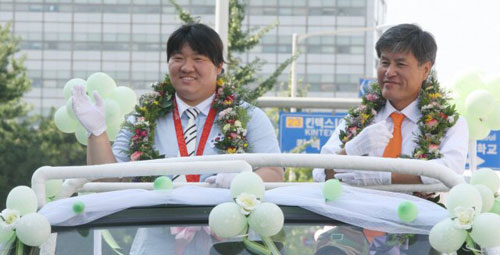장미란 카퍼레이드 ‘고양시의 자랑!’ 